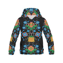 Load image into Gallery viewer, Floral Beadwork Four Mothers All Over Print Hoodie for Women (USA Size) (Model H13) All Over Print Hoodie for Women (H13) e-joyer 
