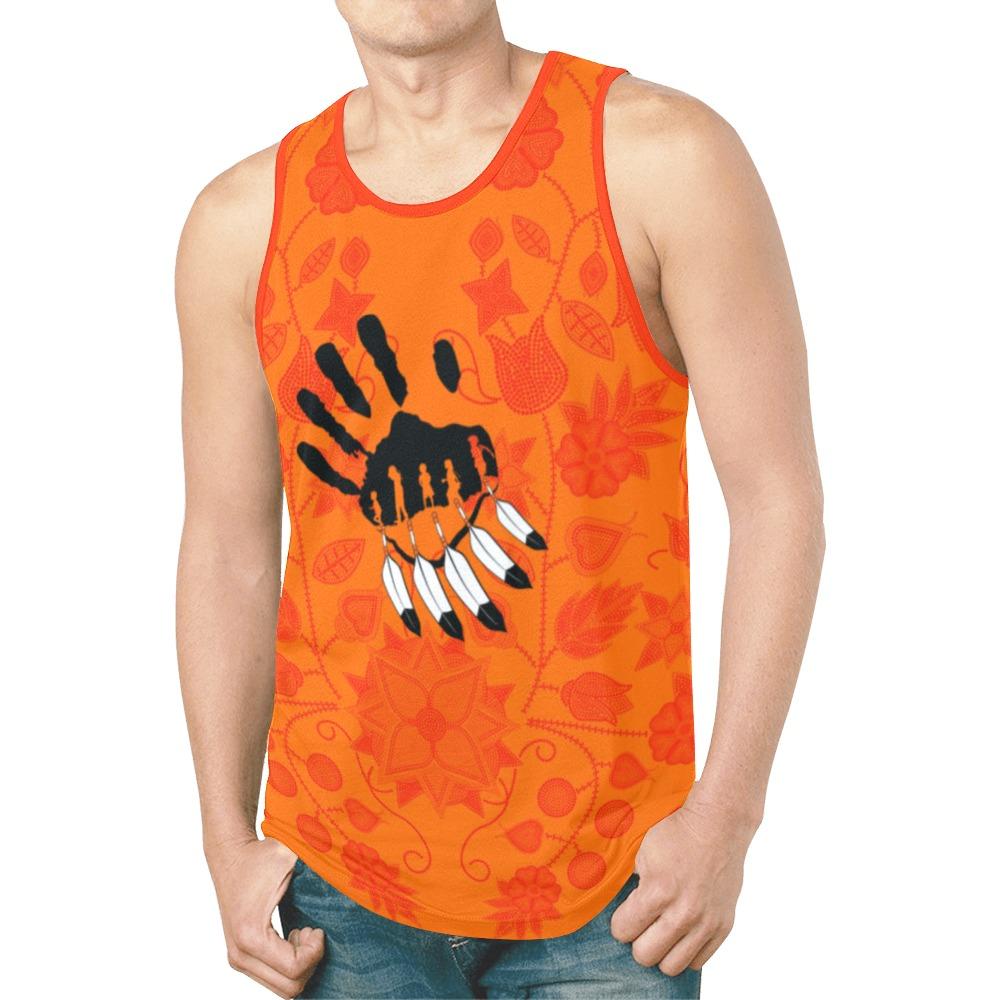 Floral Beadwork Tank Top