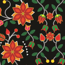 Load image into Gallery viewer, Floral Beadwork Six Bands Cotton Poplin Fabric By the Yard Fabric NBprintex 
