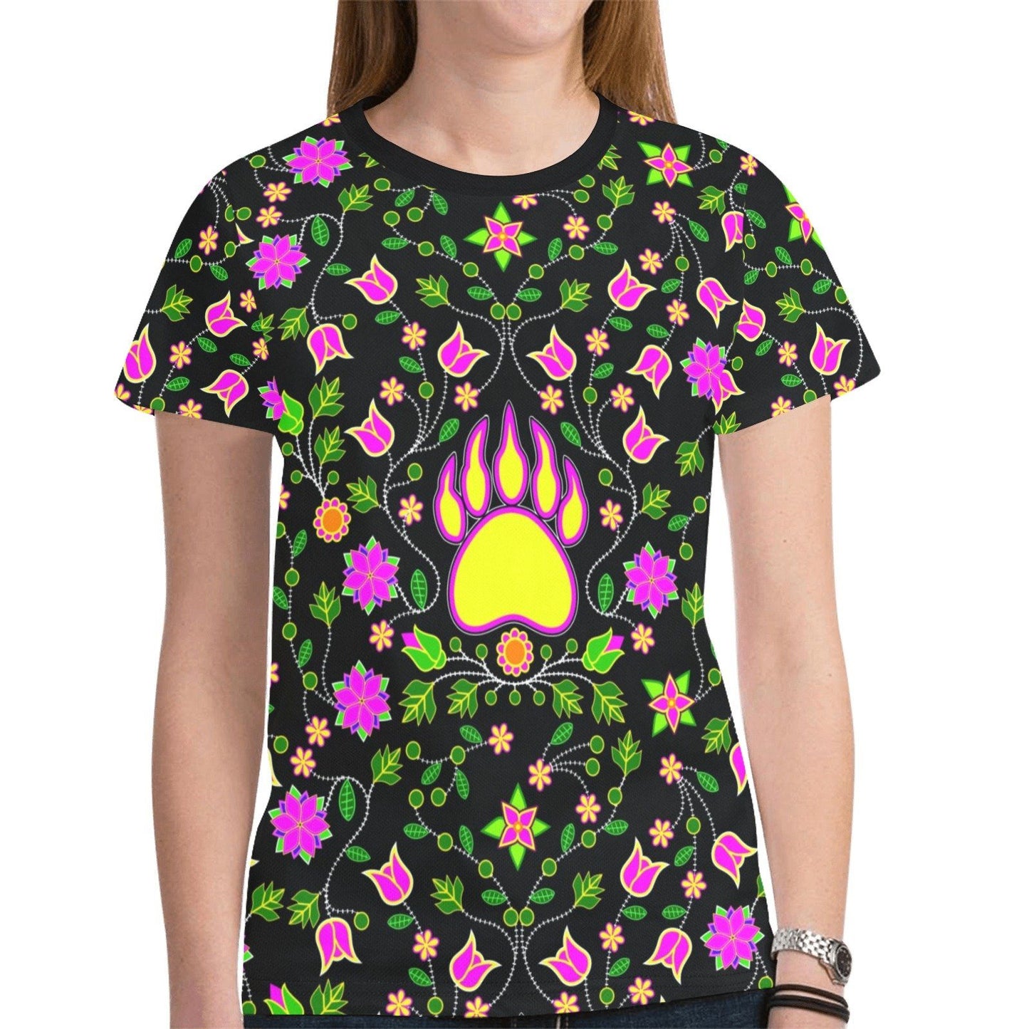 Floral Bearpaw Tee