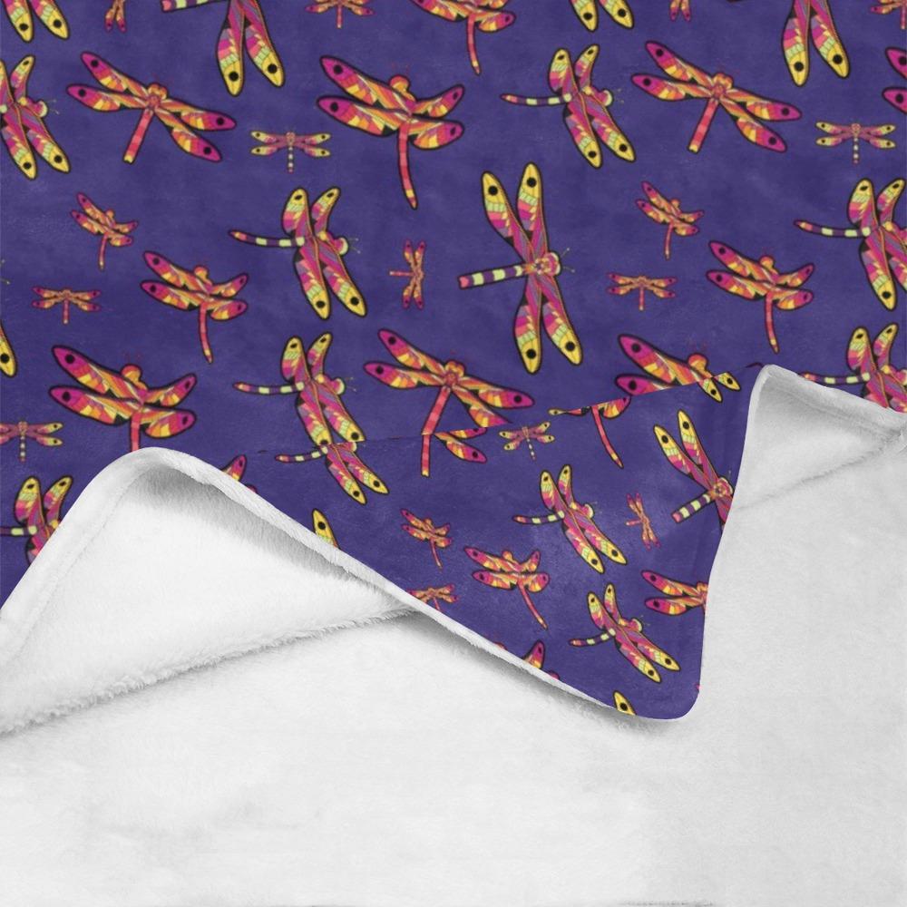 Gathering Purple Ultra-Soft Micro Fleece Blanket 60"x80" Ultra-Soft Blanket 60''x80'' e-joyer