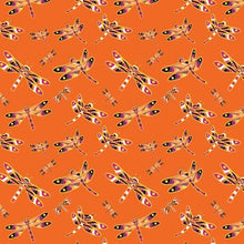 Load image into Gallery viewer, Gathering Yellow Black Orange - Colour Cotton Poplin Fabric By the Yard Fabric NBprintex 
