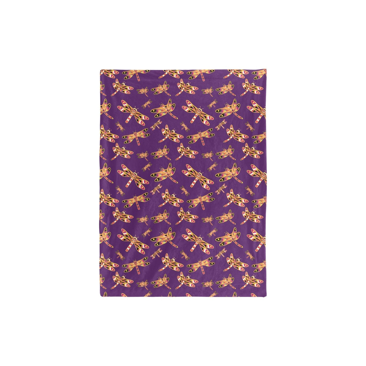 Gathering Yellow Purple Small Baby Blanket by 49 Dzine (image 3)