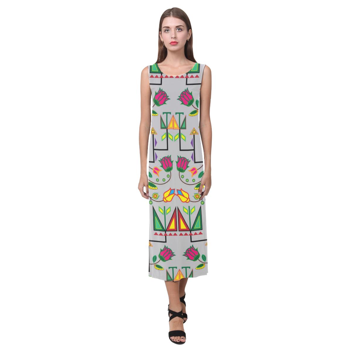 Geometric Floral Summer Phaedra Dress