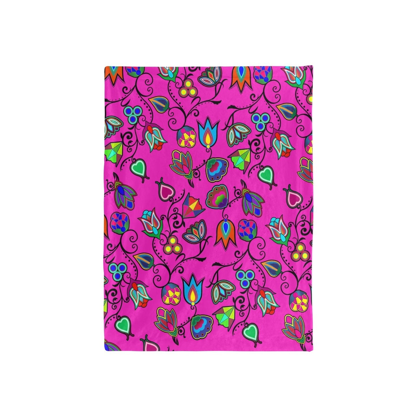 Indigenous Paisley Baby Blanket 40"x50" Baby Blanket 40"x50" e-joyer