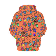 Load image into Gallery viewer, Indigenous Paisley - Sierra All Over Print Hoodie for Women (USA Size) (Model H13) All Over Print Hoodie for Women (H13) e-joyer 
