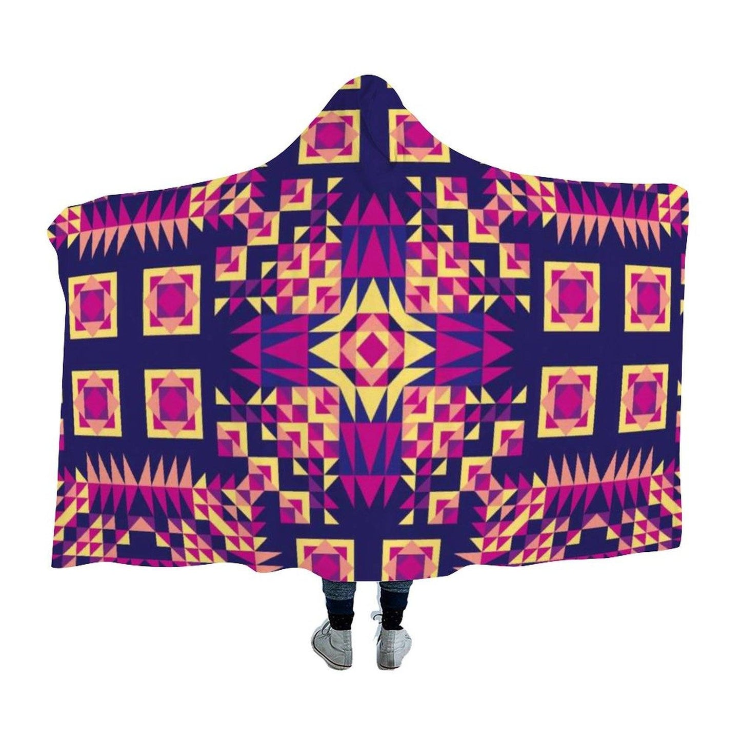 Kaleidoscope Hooded Blanket