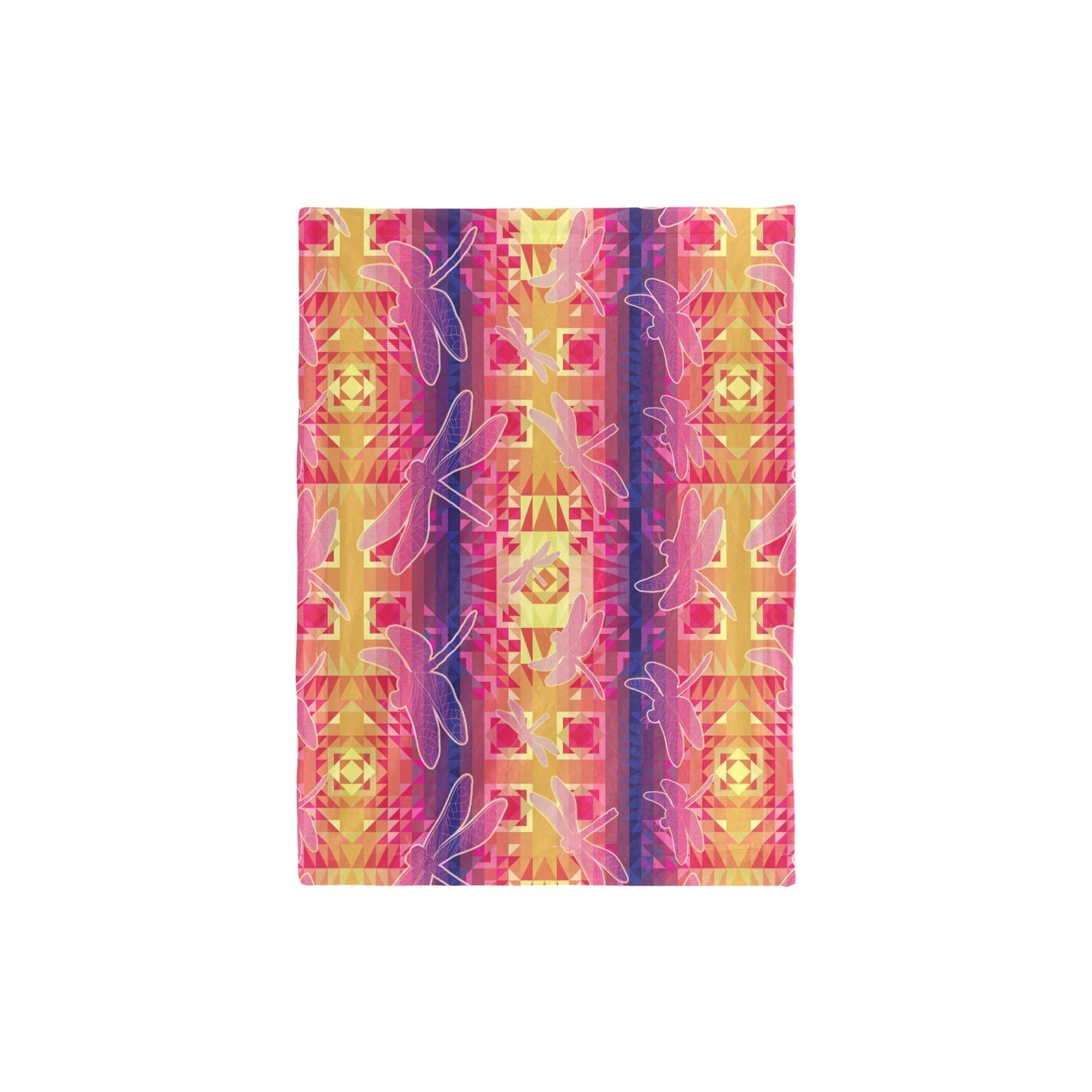 Kaleidoscope Dragonfly Baby Blanket 30"x40" Baby Blanket 30"x40" e-joyer