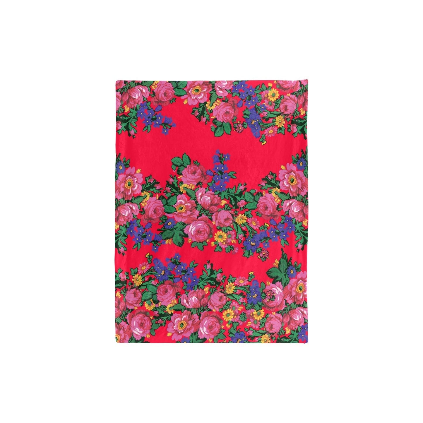 Kokum's Revenge Dahlia Baby Blanket 30"x40" Baby Blanket 30"x40" e-joyer