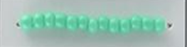 11/0 Seed Beads: Mint