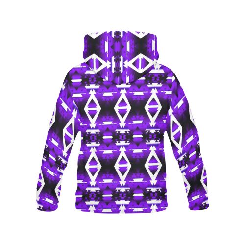 Moon Shadow Winter Camp All Over Print Hoodie for Men (USA Size) (Model H13) All Over Print Hoodie for Men (H13) e-joyer
