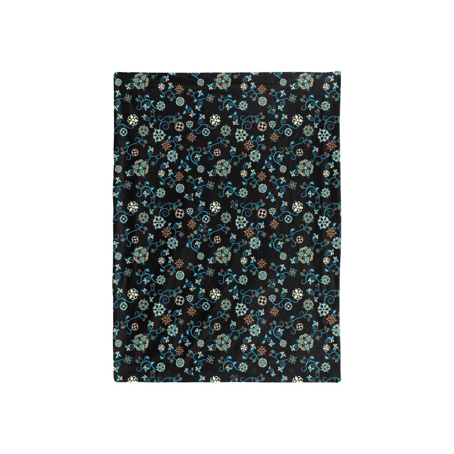 Ocean Bloom Baby Blanket 40"x50" Baby Blanket 40"x50" e-joyer