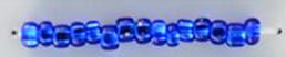11/0 Silver Lined Seed Beads: Sparkling Ocean