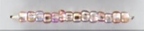 11/0 Silver Lined Seed Beads: Rainbow Pink