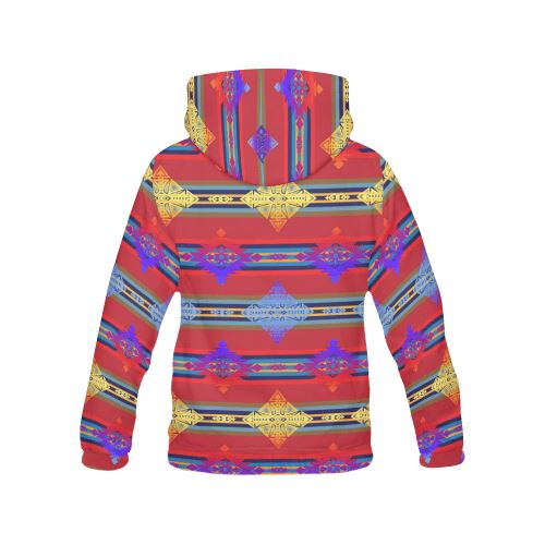 Plateau Gathering All Over Print Hoodie for Women (USA Size) (Model H13) All Over Print Hoodie for Women (H13) e-joyer