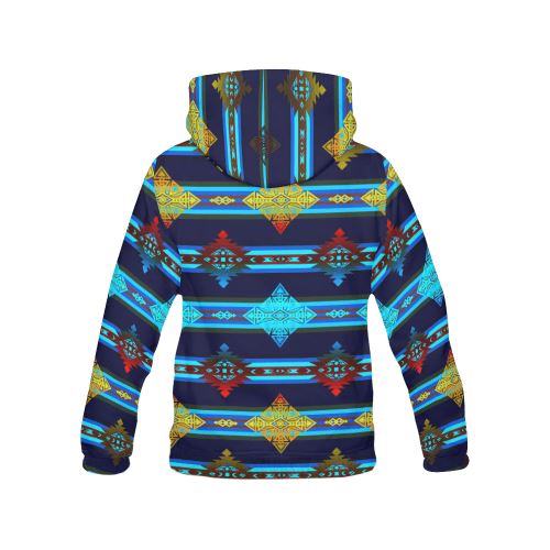 Plateau Night All Over Print Hoodie for Women (USA Size) (Model H13) All Over Print Hoodie for Women (H13) e-joyer