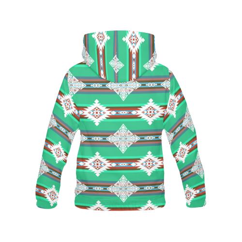 Plateau Stars All Over Print Hoodie for Women (USA Size) (Model H13) All Over Print Hoodie for Women (H13) e-joyer