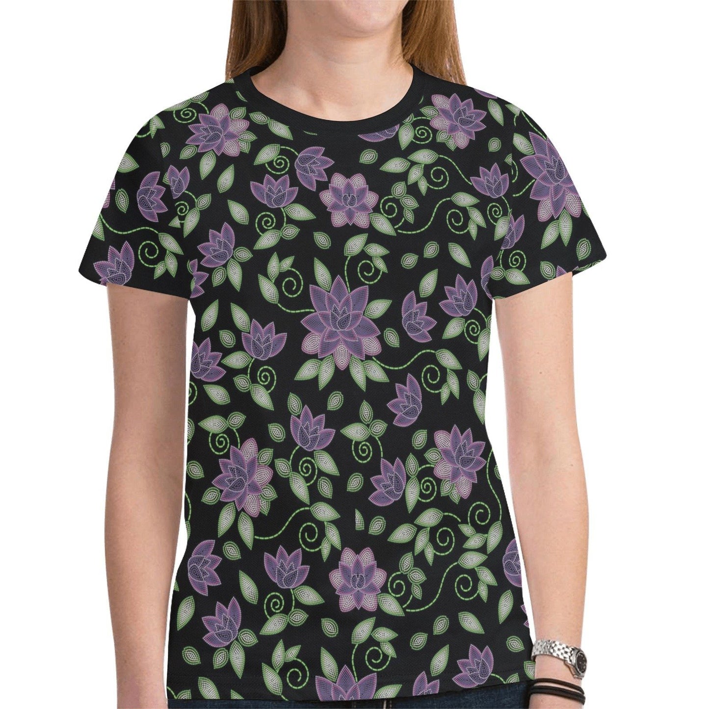 Beaded Rose Tee