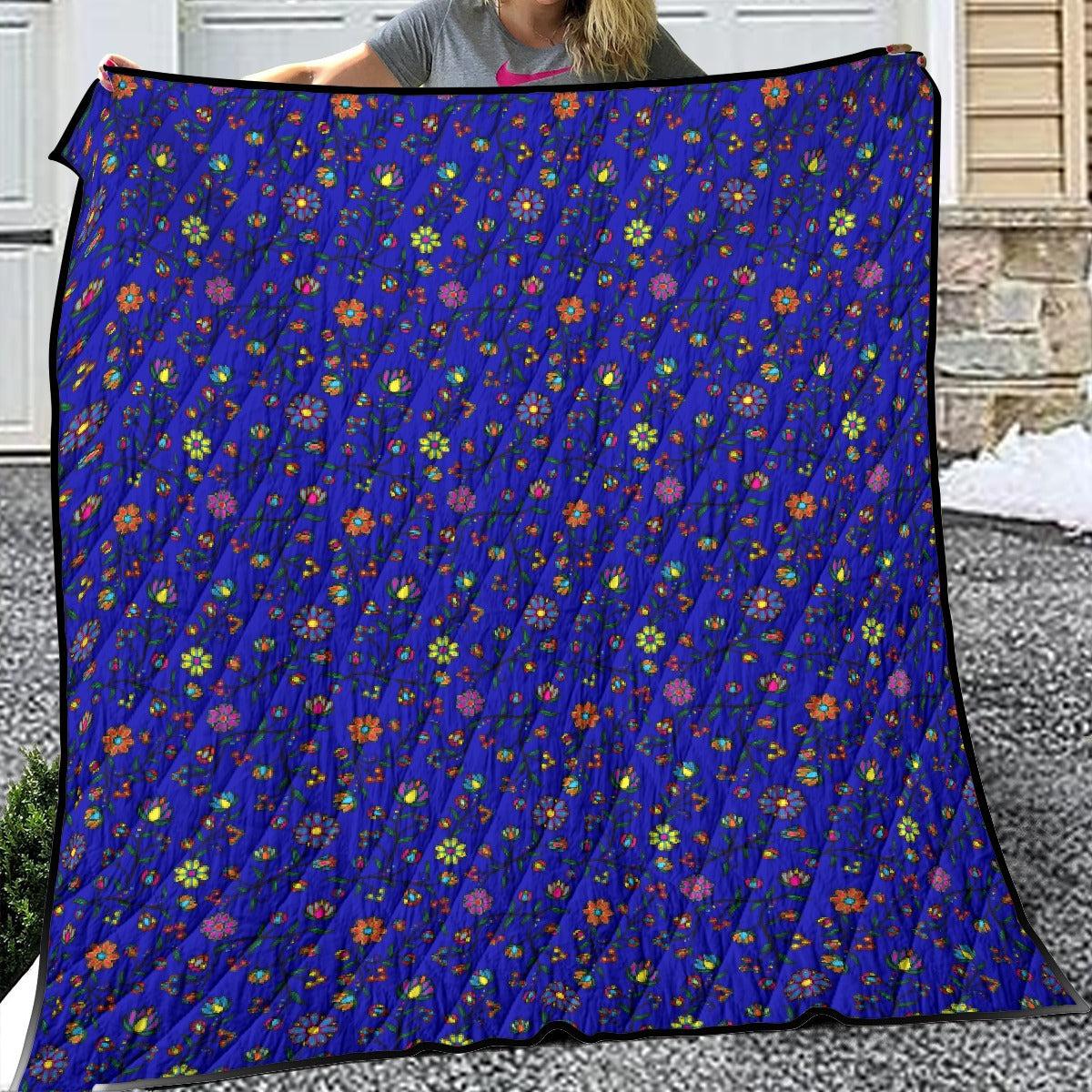 Cosmic Whispers Elk Shadow Lightweight Quilt