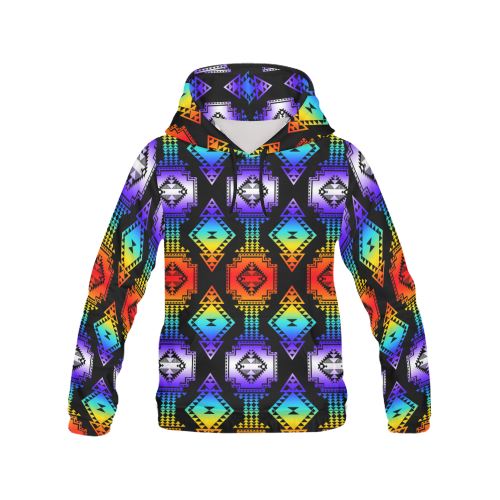 Rainbow Gathering All Over Print Hoodie for Men (USA Size) (Model H13) All Over Print Hoodie for Men (H13) e-joyer