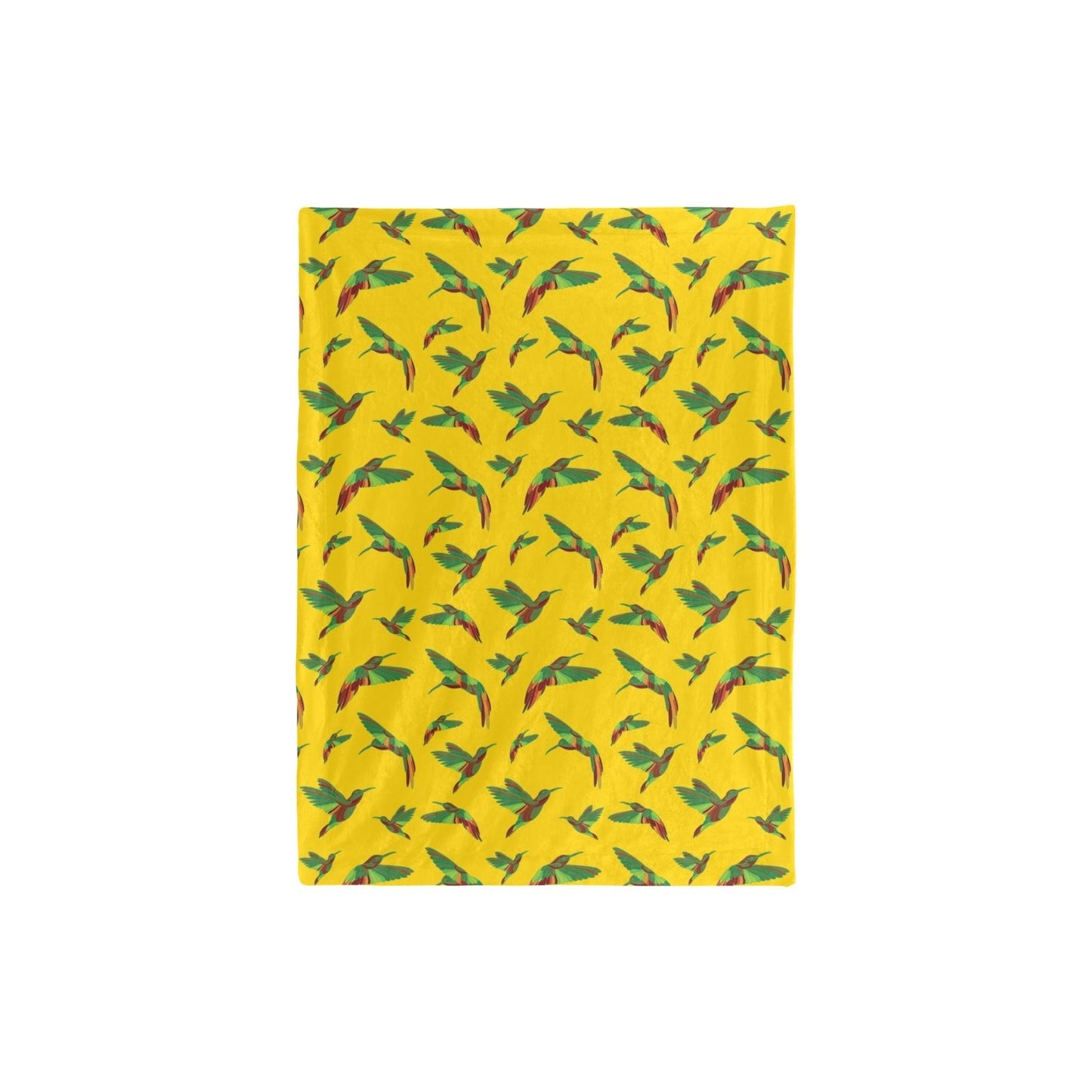 Red Swift Yellow Baby Blanket 30"x40" Baby Blanket 30"x40" e-joyer