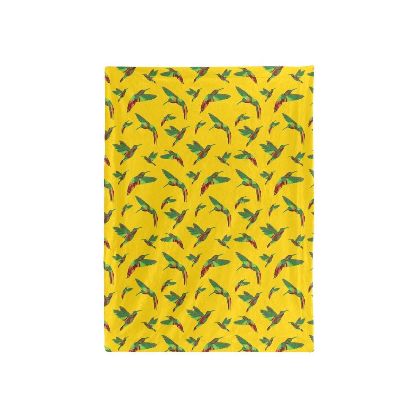 Red Swift Yellow Baby Blanket 40"x50" Baby Blanket 40"x50" e-joyer