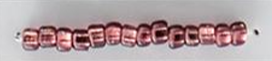11/0 Silver Lined Seed Beads: Sparkling Rose