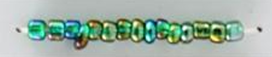 11/0 Silver Lined Seed Beads: Rainbow Seaside
