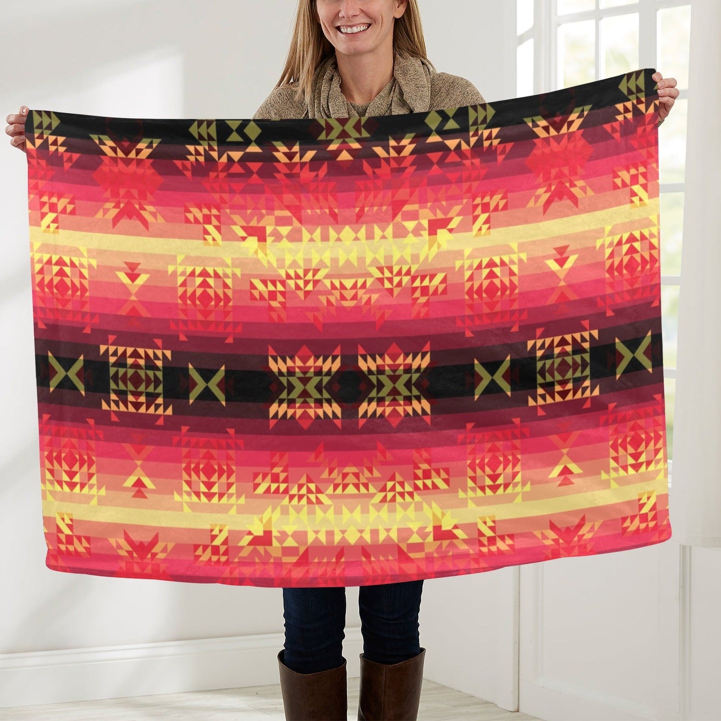 Soleil Large Baby Blanket