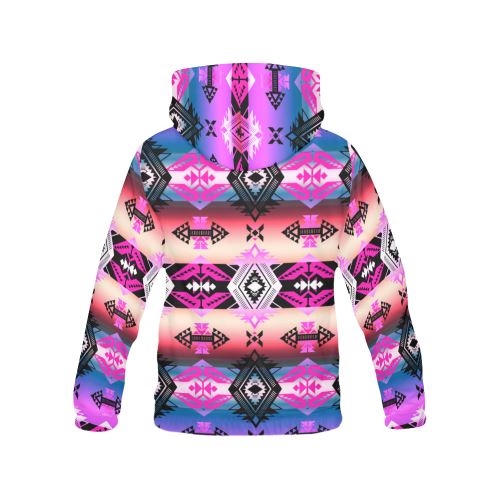 Sovereign Nation Skies All Over Print Hoodie for Women (USA Size) (Model H13) All Over Print Hoodie for Women (H13) e-joyer