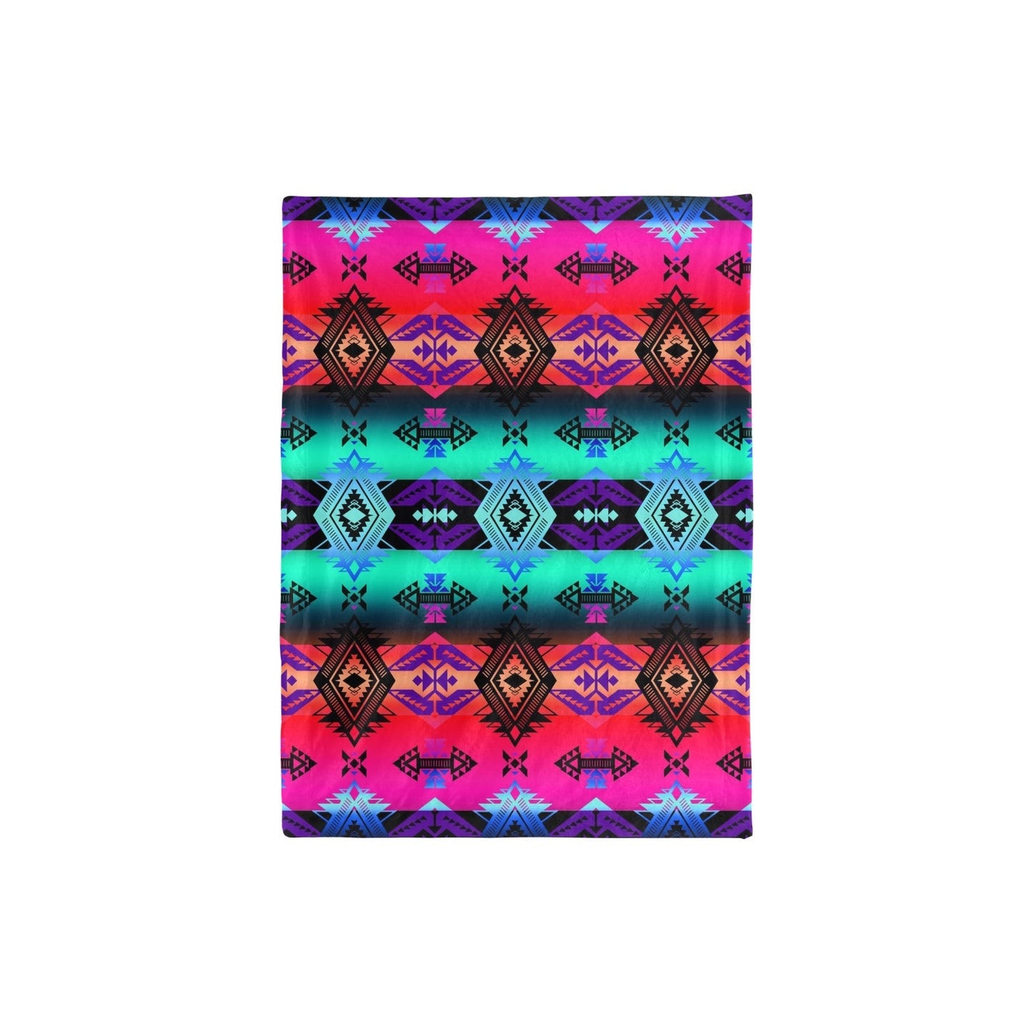 Sovereign Nation Sunrise Baby Blanket 30"x40" Baby Blanket 30"x40" e-joyer