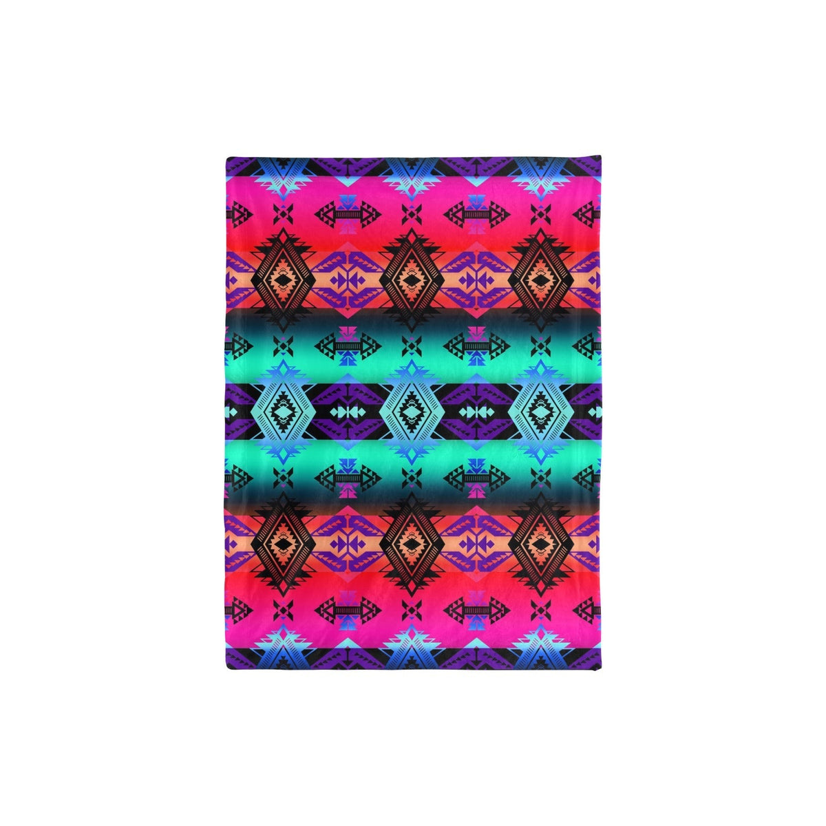 Sovereign Nation Sunrise Small Baby Blanket by 49 Dzine (image 3)