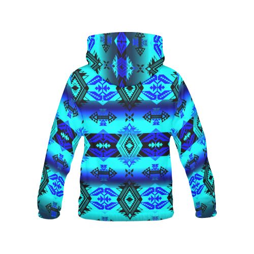 Soveriegn Nation Midnight All Over Print Hoodie for Women (USA Size) (Model H13) All Over Print Hoodie for Women (H13) e-joyer