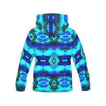Load image into Gallery viewer, Soveriegn Nation Midnight All Over Print Hoodie for Women (USA Size) (Model H13) All Over Print Hoodie for Women (H13) e-joyer 

