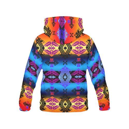 Soveriegn Nation Sunset All Over Print Hoodie for Women (USA Size) (Model H13) All Over Print Hoodie for Women (H13) e-joyer