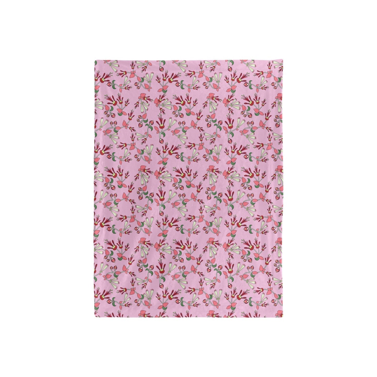 Strawberry Floral Baby Blanket 40"x50" Baby Blanket 40"x50" e-joyer