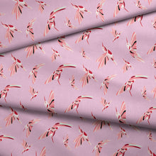 Load image into Gallery viewer, Strawberry Pink Cotton Poplin Fabric By the Yard Fabric NBprintex 
