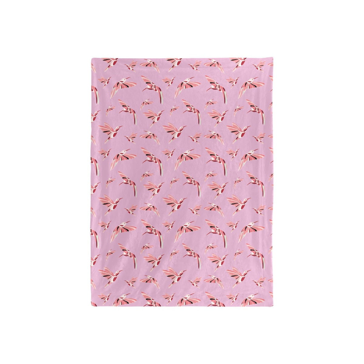 Strawberry Pink Large Baby Blanket by 49 Dzine (image 3)
