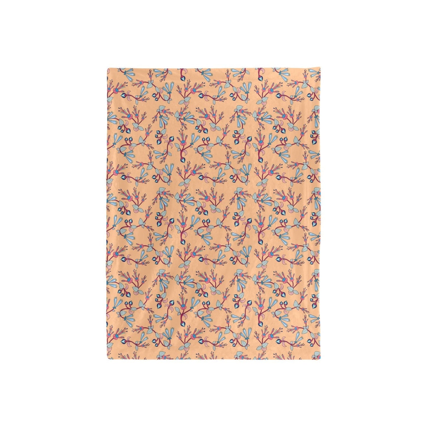 Swift Floral Peache Baby Blanket 40"x50" Baby Blanket 40"x50" e-joyer
