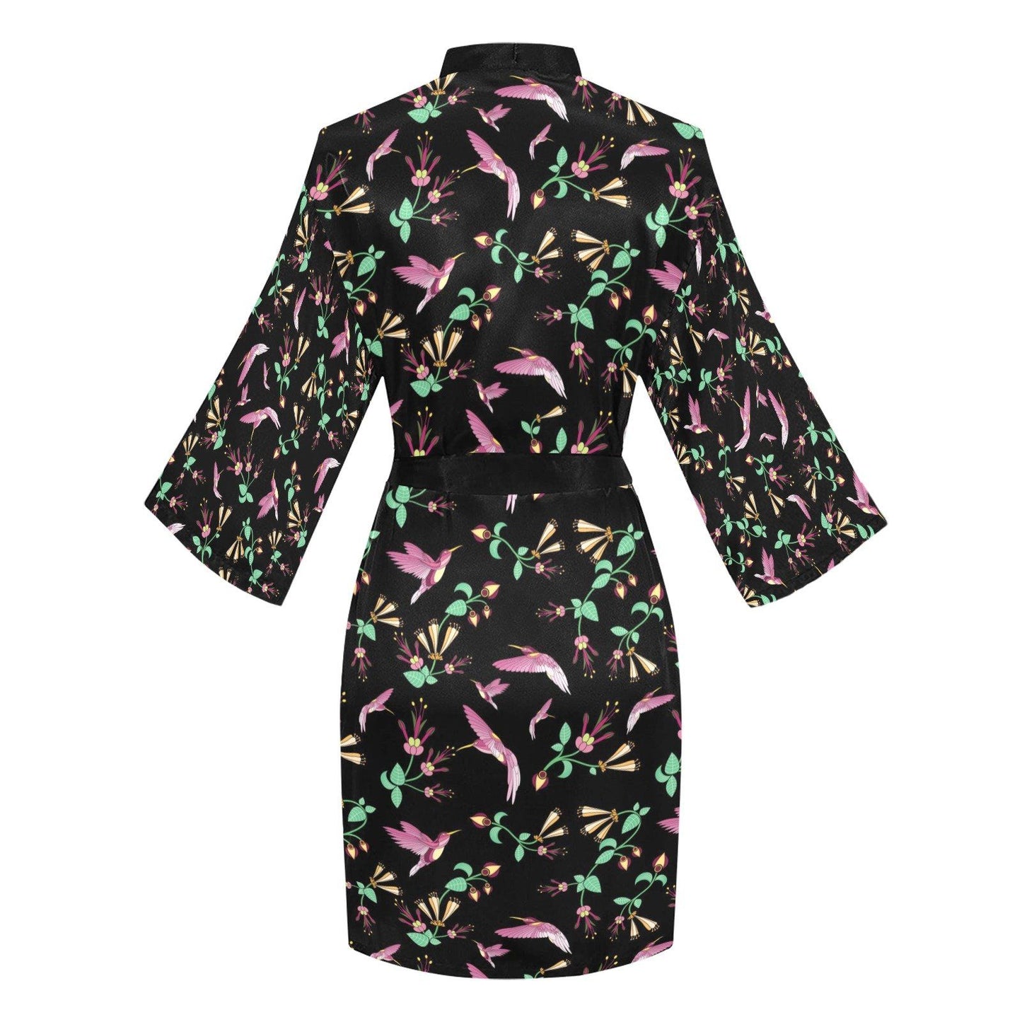 Swift Noir Long Sleeve Kimono Robe Long Sleeve Kimono Robe e-joyer