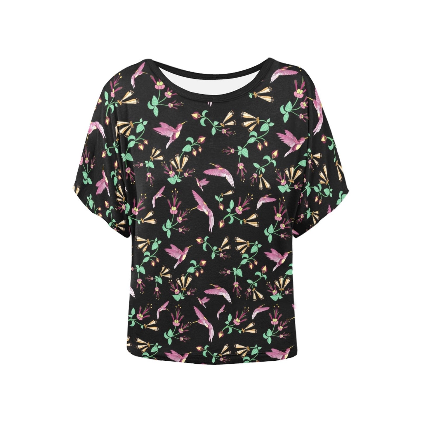 Swift Pastel Batwing Blouse
