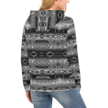 Load image into Gallery viewer, Trade Route Cave All Over Print Hoodie for Women (USA Size) (Model H13) All Over Print Hoodie for Women (H13) e-joyer 
