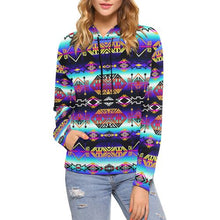 Load image into Gallery viewer, Trade Route Master All Over Print Hoodie for Women (USA Size) (Model H13) All Over Print Hoodie for Women (H13) e-joyer 
