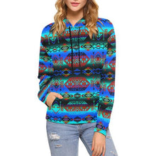 Load image into Gallery viewer, Trade Route Plains All Over Print Hoodie for Women (USA Size) (Model H13) All Over Print Hoodie for Women (H13) e-joyer 
