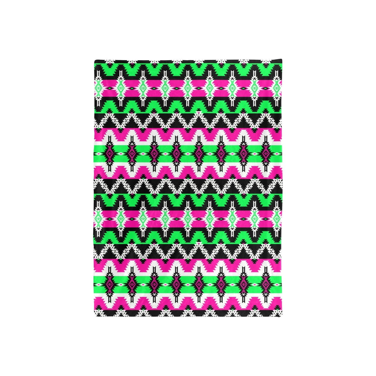 Two Spirit Ceremony Large Baby Blanket by 49 Dzine (image 3)