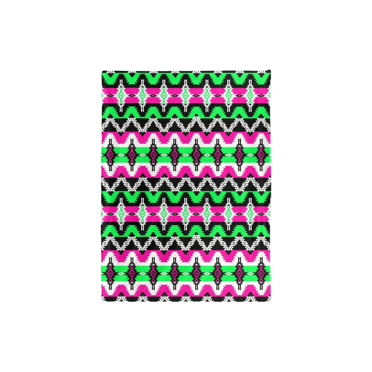 Two Spirit Ceremony Small Baby Blanket by 49 Dzine (image 3)