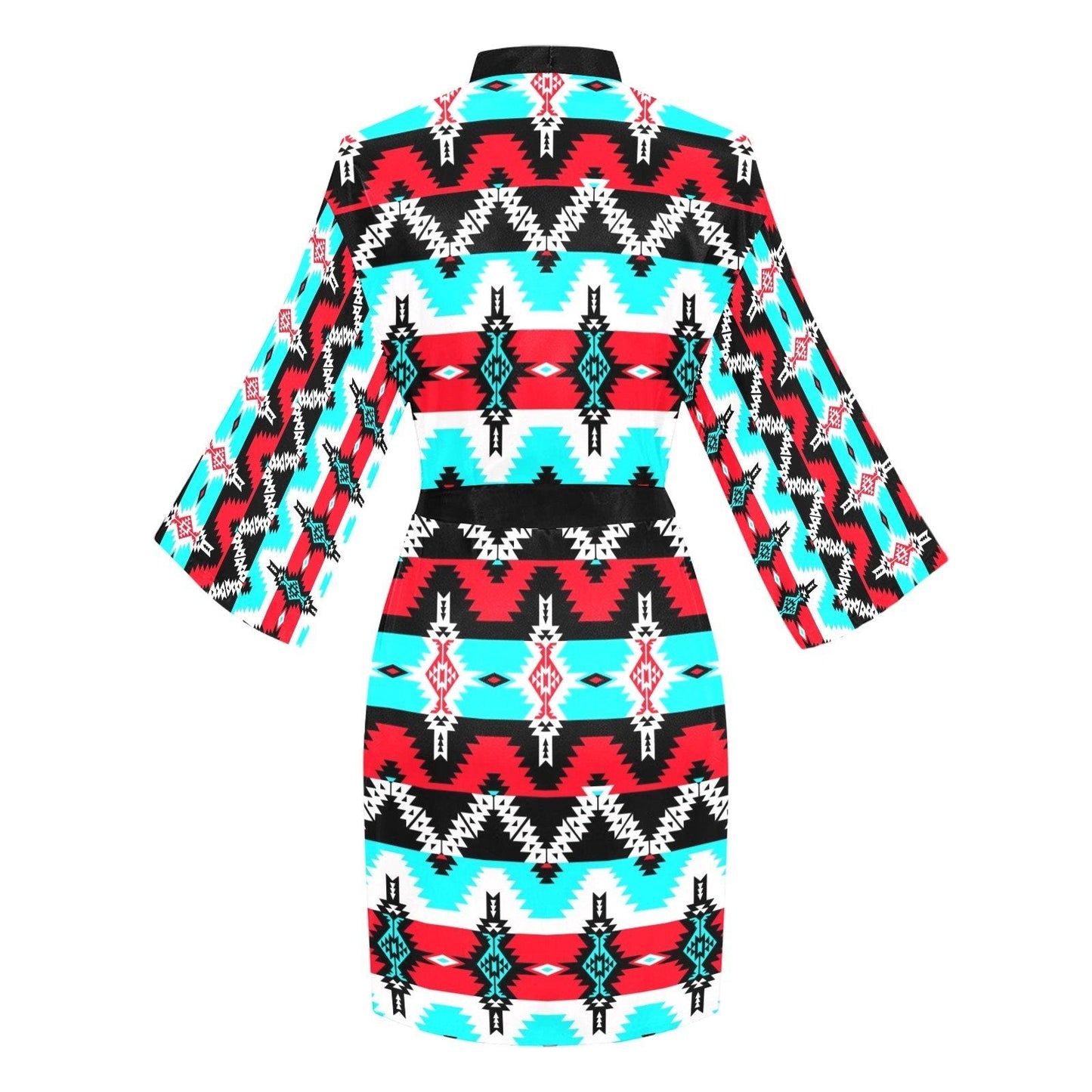 Two Spirit Dance Long Sleeve Kimono Robe Long Sleeve Kimono Robe e-joyer