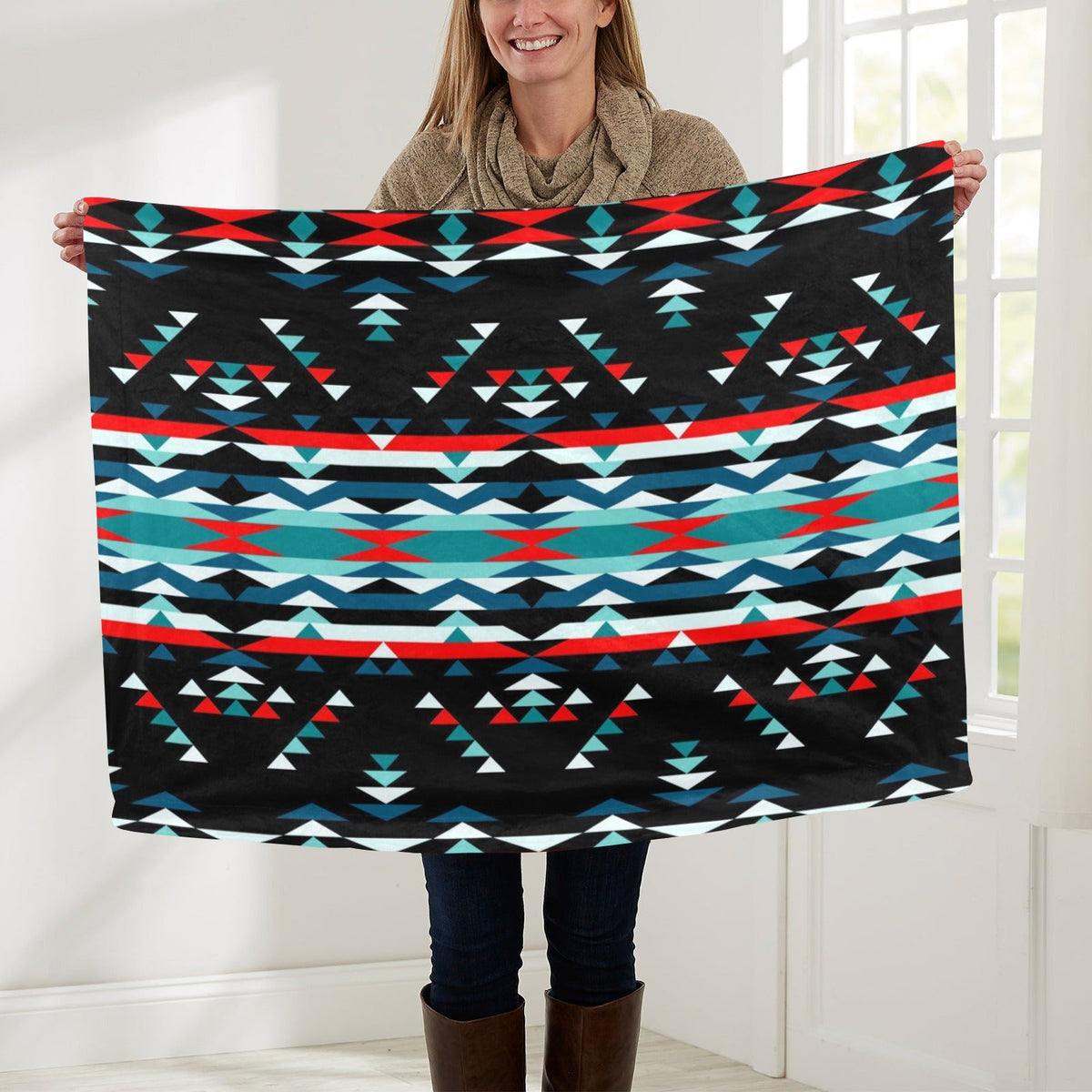Visions of Peaceful Nights Small Baby Blanket by 49 Dzine