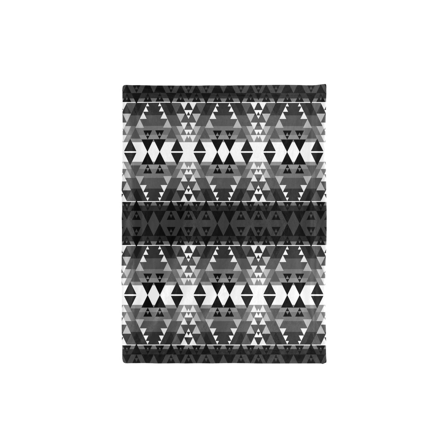 Writing on Stone Black and White Baby Blanket 30"x40" Baby Blanket 30"x40" e-joyer