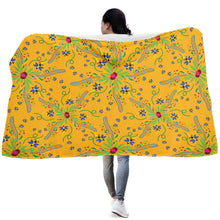 Load image into Gallery viewer, Willow Bee Sunshine Hooded Blanket
